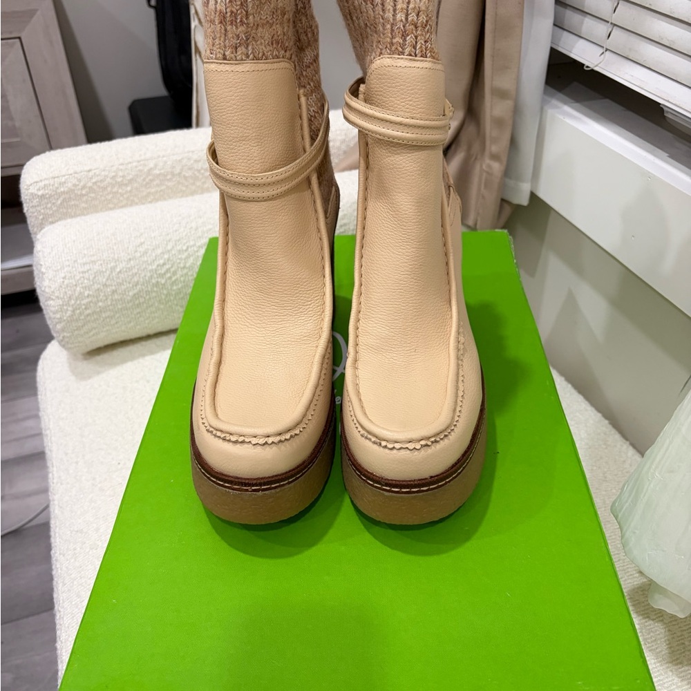 Sam Edelman Tan Heeled Boots for Women